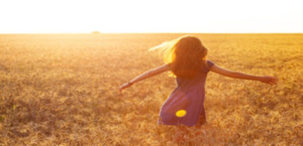 Girl At The Field